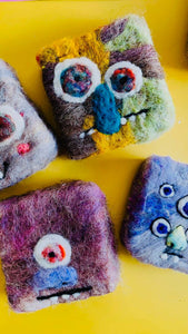 felted monsters Mystery Felted Monster Soap – WORM
