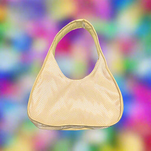BUTTER YELLOW HAND BAG - HAND MADE