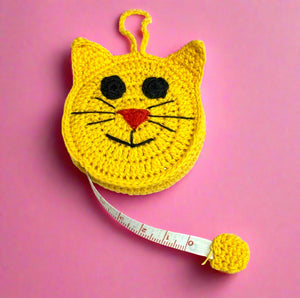 Cat Crochet Tape Measure