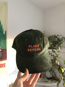PLANT PERSON Corduroy Hat