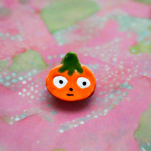 Tomato Ceramic Pin