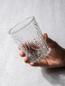 Vintage Inspired Drinking Glass