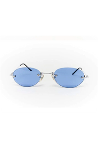 2000's Vintage Micro Round Sunglasses (2 color choices)-WORM