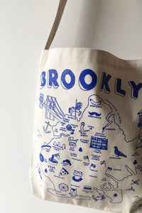 Brooklyn Messenger Tote Bag-WORM