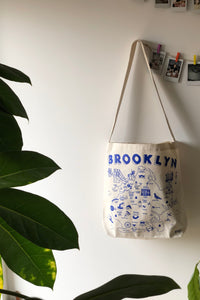 Brooklyn Messenger Tote Bag-WORM