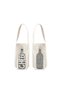 Cheers Wine Tote-WORM