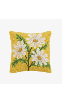 Daisy Throw Pillow-WORM