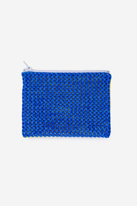 Deadstock Raffia Pouch (various colors)-WORM