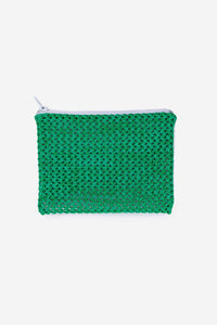 Deadstock Raffia Pouch (various colors)-WORM