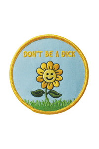 Don't Be a Dick Embroidered Patch-WORM