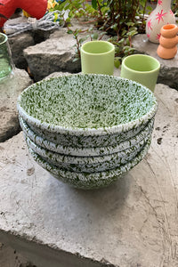 Enamelware Speckled Bowl-WORM