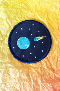 End of the World Embroidered Patch-WORM