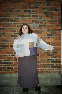 FiOT Upcycled Longsleeve Patchwork Shirt-WORM