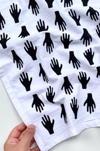 Hands Tea Towel-WORM