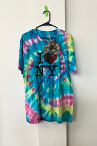 I Love NY Rat Upcycled Tee (2 Choices)-WORM