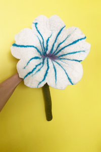 Large Felt Flower-WORM