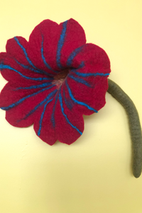 Large Felt Flower-WORM