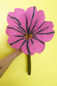 Large Felt Flower-WORM