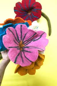 Large Felt Flower-WORM