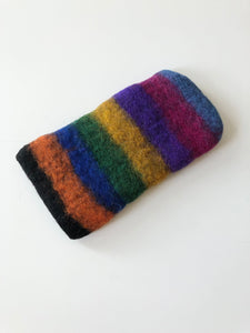 Large Happy Felt Eyeglass Holders-Apparel & Accessories-WORM