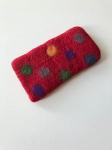 Large Happy Felt Eyeglass Holders-Apparel & Accessories-WORM