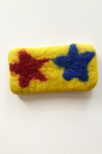 Large Happy Felt Eyeglass Holders-Apparel & Accessories-WORM