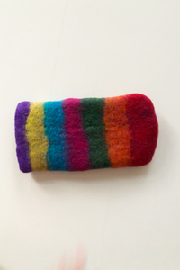 Large Happy Felt Eyeglass Holders-Apparel & Accessories-WORM