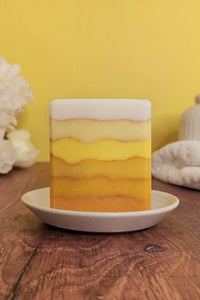 Lemon Chiffon - Yellow Goats Milk Soap-WORM