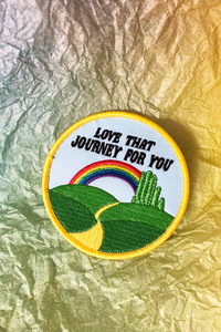 Love That Journey Embroidered Patch-WORM