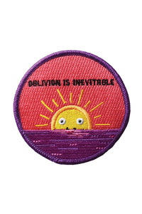 Oblivion is Inevitable Embroidered Patch-WORM