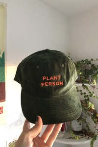 PLANT PERSON Corduroy Cotton Hat-WORM