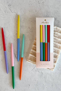 Rainbow Duotone Slim Pen Collection-WORM