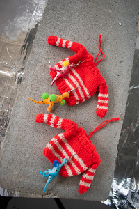 Red Sweater Ornament-WORM