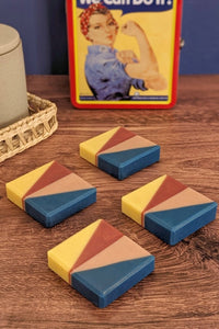 Rosie - Yellow Red and Blue Honey Soap-WORM