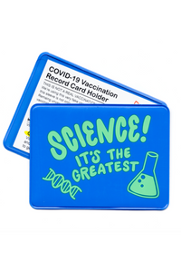 Science! Vaccination Card Holder-WORM