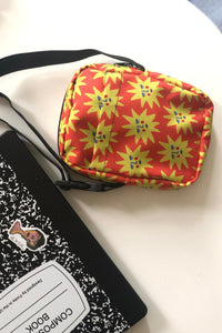 Sun Print Utility Crossbody Bag-WORM