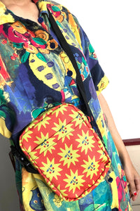 Sun Print Utility Crossbody Bag-WORM