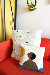 Time Throw Pillow by Justina Blakeney-WORM