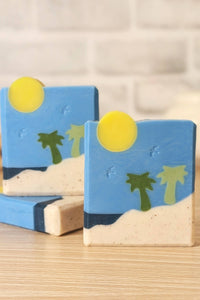 Twin Palms - Exfoliating Beach Goats Milk Soap-WORM