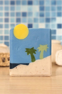 Twin Palms - Exfoliating Beach Goats Milk Soap-WORM