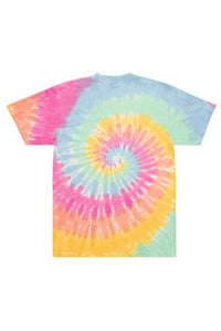 WORM Embroidered Oversized tie-dye t-shirt-WORM