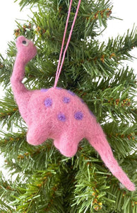 Felt Dinosaur Ornament