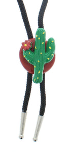 Cactus Bolo Tie