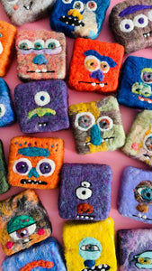 felted monsters Mystery Felted Monster Soap – WORM