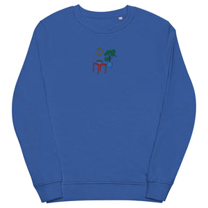Home Embroidered Sweatshirt