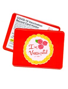 Cake Vaccination Card Holder