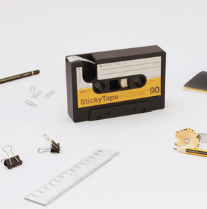 Cassette Tape Sticky Tape Dispenser