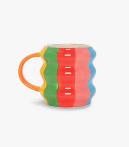 Rainbow Wavy Mug