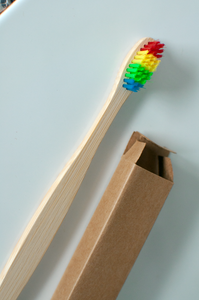 Rainbow Bamboo Toothbrush